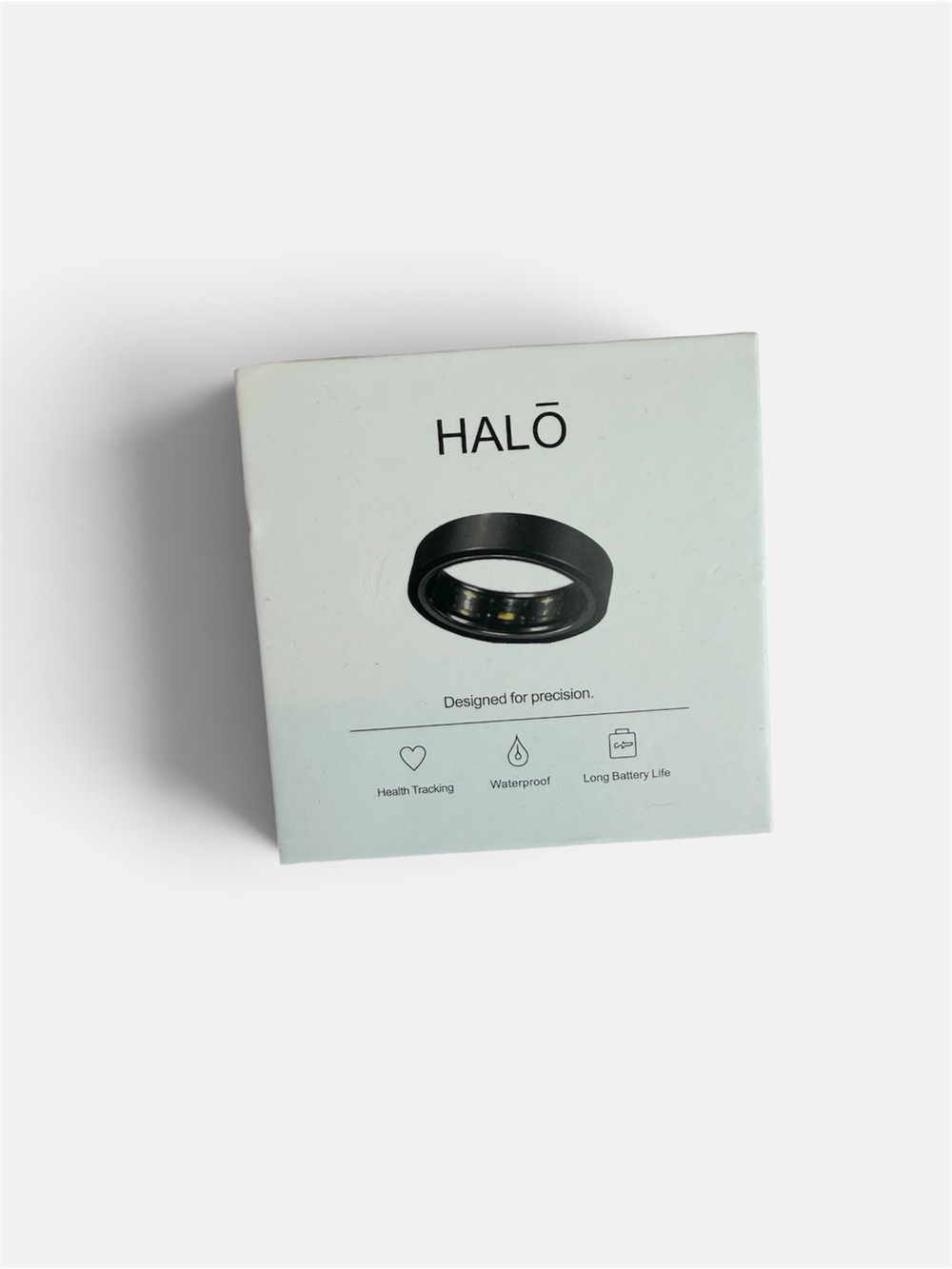 HALO Black Smart Ring – Health Tracking & Waterproof